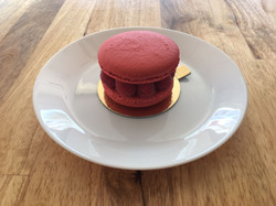 Raspberry Macaron